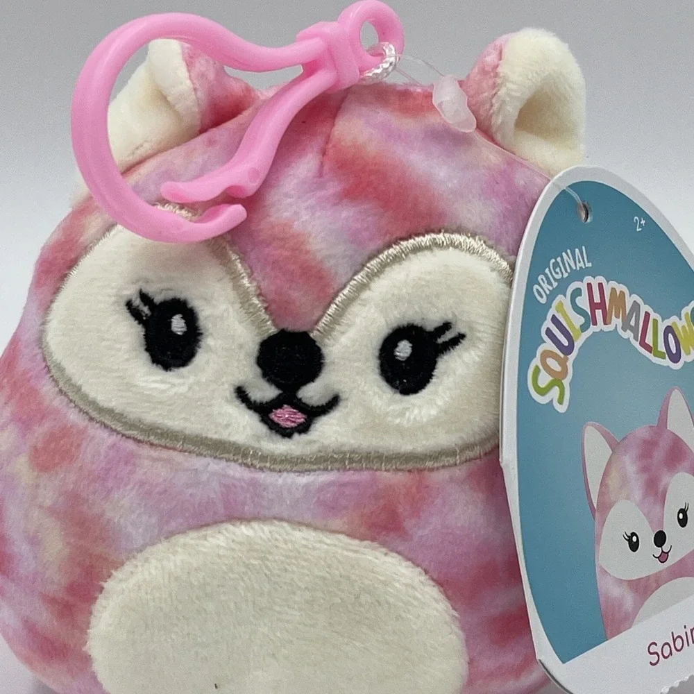Squishmallows Clip-On‎ Sabine The Fox NWT Squishmallows #023